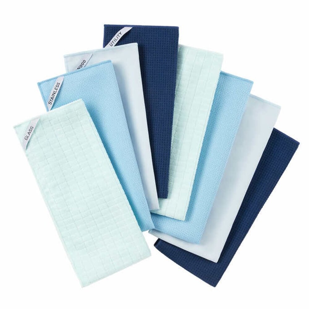Town & Country Microfiber Cleaning Cloths, 8-piece Set, NOWT